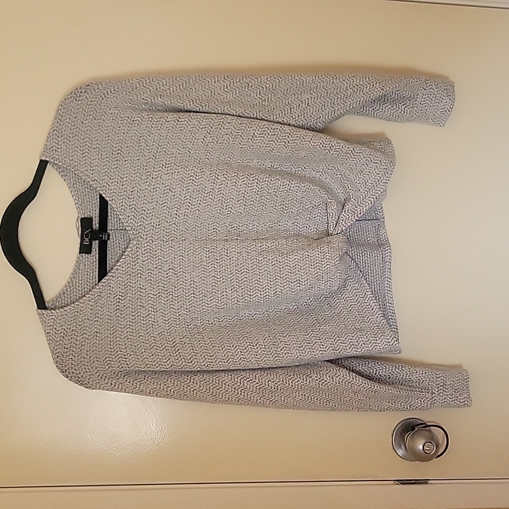 Light grey BCX sweater
